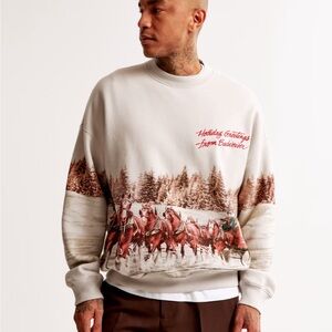 Brand new budwiser holiday sweater